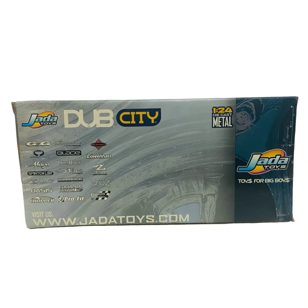 Jada Toys Dub City 2005 Ford GT Euro Spec 1:24 Die Cast White Sealed